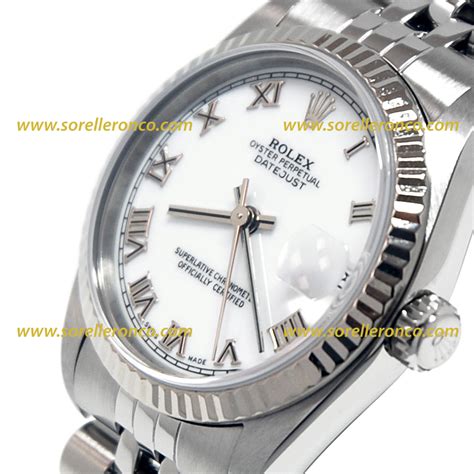 rolex datejust romani inverso bianco|Rolex Datejust 31 Medio Quadrante Bianco Numeri Romani .